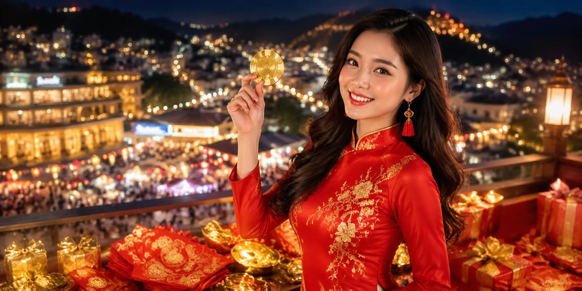 Người dùng trải nghiệm ứng dụng cá cược tại chợ đêm Sapa